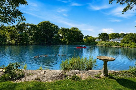 East Falmouth Cape Cod vacation rental - Pond view