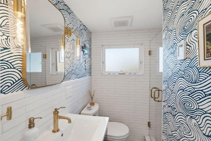 East Sandwich Cape Cod vacation rental - Bathroom with stall shower - 1st Floor