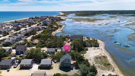 East Sandwich Cape Cod vacation rental - Aerial view of property - Scorton Creek