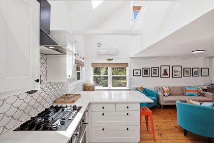 East Sandwich Cape Cod vacation rental - Open kitchen and living area