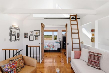 East Sandwich Cape Cod vacation rental - Second floor seating area with Bedroom #2 off of it