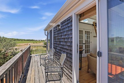 East Sandwich Cape Cod vacation rental - Deck off of second floor - views of Scorton Creek
