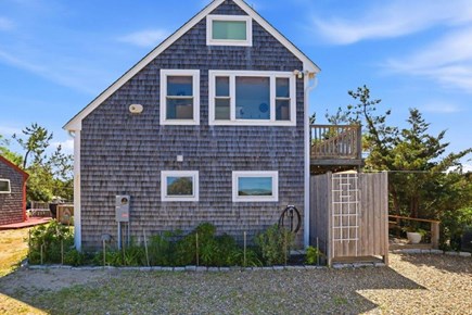 East Sandwich Cape Cod vacation rental - Side view of property from driveway
