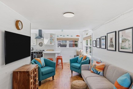 East Sandwich Cape Cod vacation rental - Enter into living room
