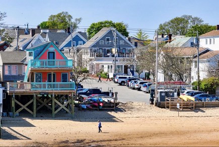 Provincetown Cape Cod vacation rental - Just steps from the bay—our home viewed from the beach