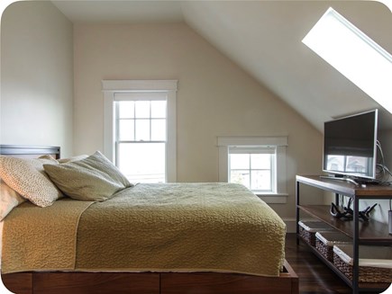 Provincetown Cape Cod vacation rental - Upstairs queen suite with en-suite bath and beautiful bay views