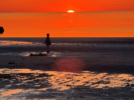 Orleans  Cape Cod vacation rental - Sunset at Skaket Beach…