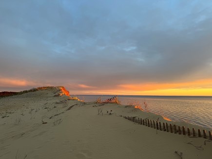 Orleans  Cape Cod vacation rental - Sunset at Chequessett Neck Road, Wellfleet…