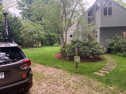 Orleans  Cape Cod vacation rental - By day from the parking area…