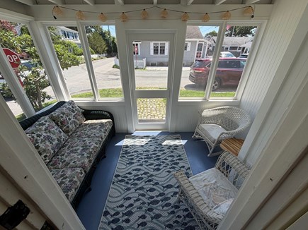 Harwich Port Cape Cod vacation rental - Screened in Sunporch