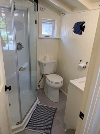 Harwich Port Cape Cod vacation rental - Full bathroom downstairs - cozy but all brand new!