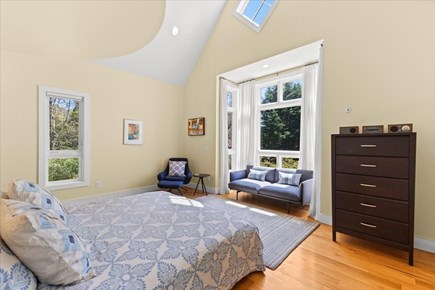 Woods Hole Cape Cod vacation rental - Master bedroom second floor with king bed