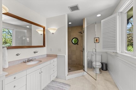 Woods Hole Cape Cod vacation rental - Master bathroom