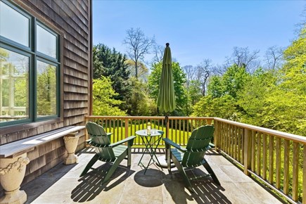 Woods Hole Cape Cod vacation rental - Porch off dining area