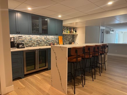 N Falmouth Cape Cod vacation rental - Bar & Game room in basement - 120