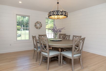 N Falmouth Cape Cod vacation rental - Dining room seats 8