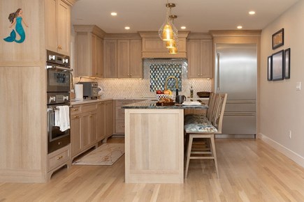 N Falmouth Cape Cod vacation rental - Updated Kitchen with modern appliances, cookware & dishes