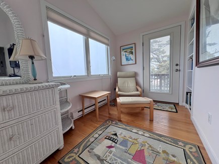 Wellfleet Cape Cod vacation rental - 2nd Floor Primary Sitting Space and 2nd Balcony Access