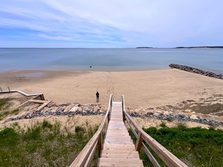 Wellfleet Cape Cod vacation rental - Private Stairs To Private Beach