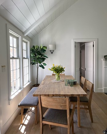 Barnstable Village Cape Cod vacation rental - Dining area (open to kitchen and living room
