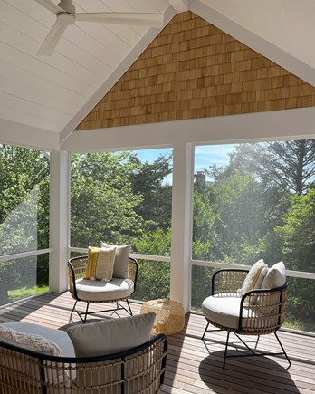 Barnstable Village Cape Cod vacation rental - Screened Porch