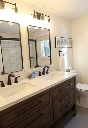 Eastham Cape Cod vacation rental - Double vanity with plenty of storage