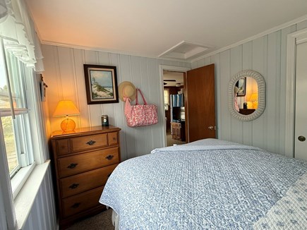 Dennisport Cape Cod vacation rental - Queen Bedroom w Closet & Bureau