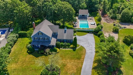 Sandwich, Forestdale Cape Cod vacation rental - Aerial view of the Estate