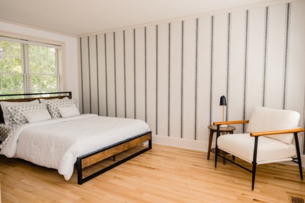 Sandwich, Forestdale Cape Cod vacation rental - Queen bedroom with twin over twin bunk bed