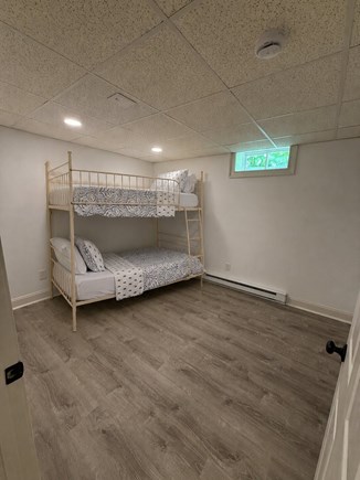 Sandwich, Forestdale Cape Cod vacation rental - Twin-over-twin bunk bed located in the pool house