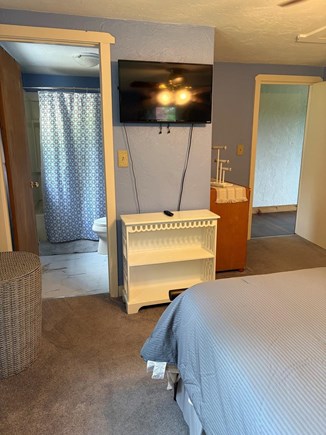 Wareham MA vacation rental - Smart TV with roku and connecting master bath