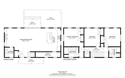 Provincetown Cape Cod vacation rental - Floorplan