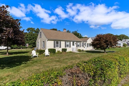 West Yarmouth Cape Cod vacation rental - Large front and side yard, partially fenced in