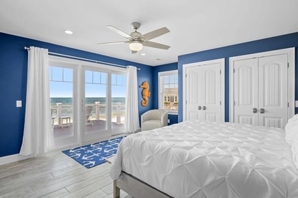 East Sandwich Cape Cod vacation rental - Master Bedroom on Second Floor with King Bed & Private Full Bath