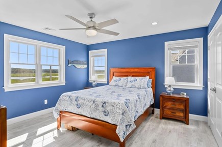 East Sandwich Cape Cod vacation rental - Marsh Side Bedroom with Queen Bed