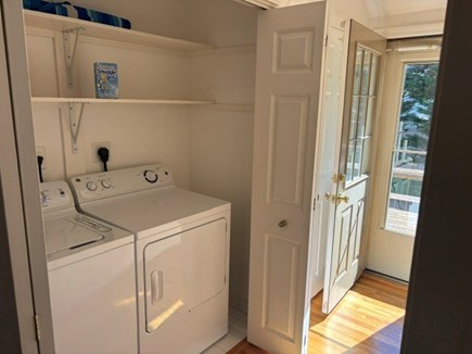 Falmouth Cape Cod vacation rental - Laundry and dryer