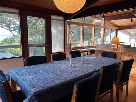 Woods Hole Cape Cod vacation rental - Dining with a view