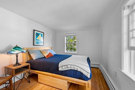 Provincetown, 248 Bradford Street Cape Cod vacation rental - Full bed with views of the backyard