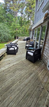 Wellfleet Cape Cod vacation rental - Outside deck
