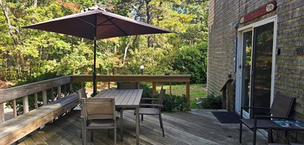 Wellfleet Cape Cod vacation rental - Outside deck