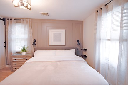 Centerville Cape Cod vacation rental - Master bedroom with king size bed and en suite bathroom