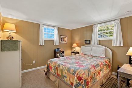 West Yarmouth Cape Cod vacation rental - Back bedroom with queen bed