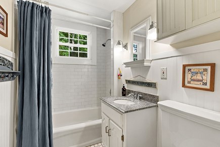 West Yarmouth Cape Cod vacation rental - Bathroom with tub/shower combo
