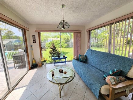 South Yarmouth Cape Cod vacation rental - Sunroom with Futon