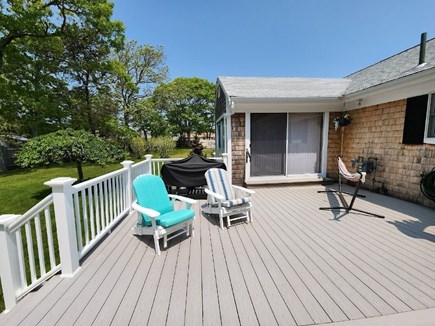 South Yarmouth Cape Cod vacation rental - Deck