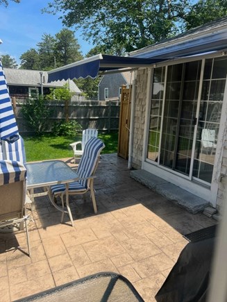 South Yarmouth Cape Cod vacation rental - Slider from Family Room and Patio