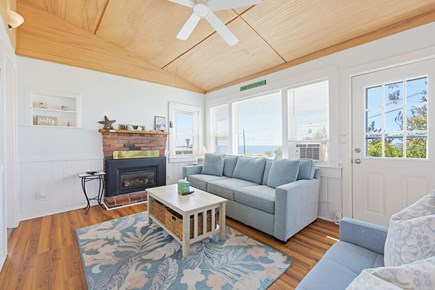 Dennis Cape Cod vacation rental - Living room overlooking the ocean