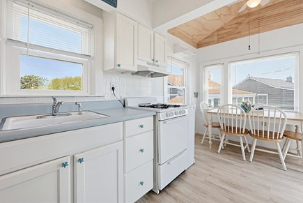 Dennis Cape Cod vacation rental - Kitchen and dining table for four