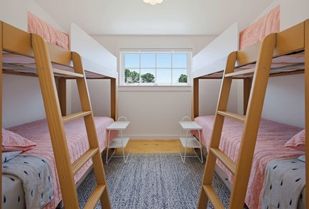 Pocasset Cape Cod vacation rental - Bunk room - two adult bunk beds