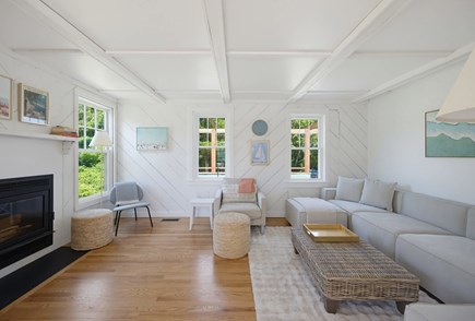 Pocasset Cape Cod vacation rental - Bright coastal living room